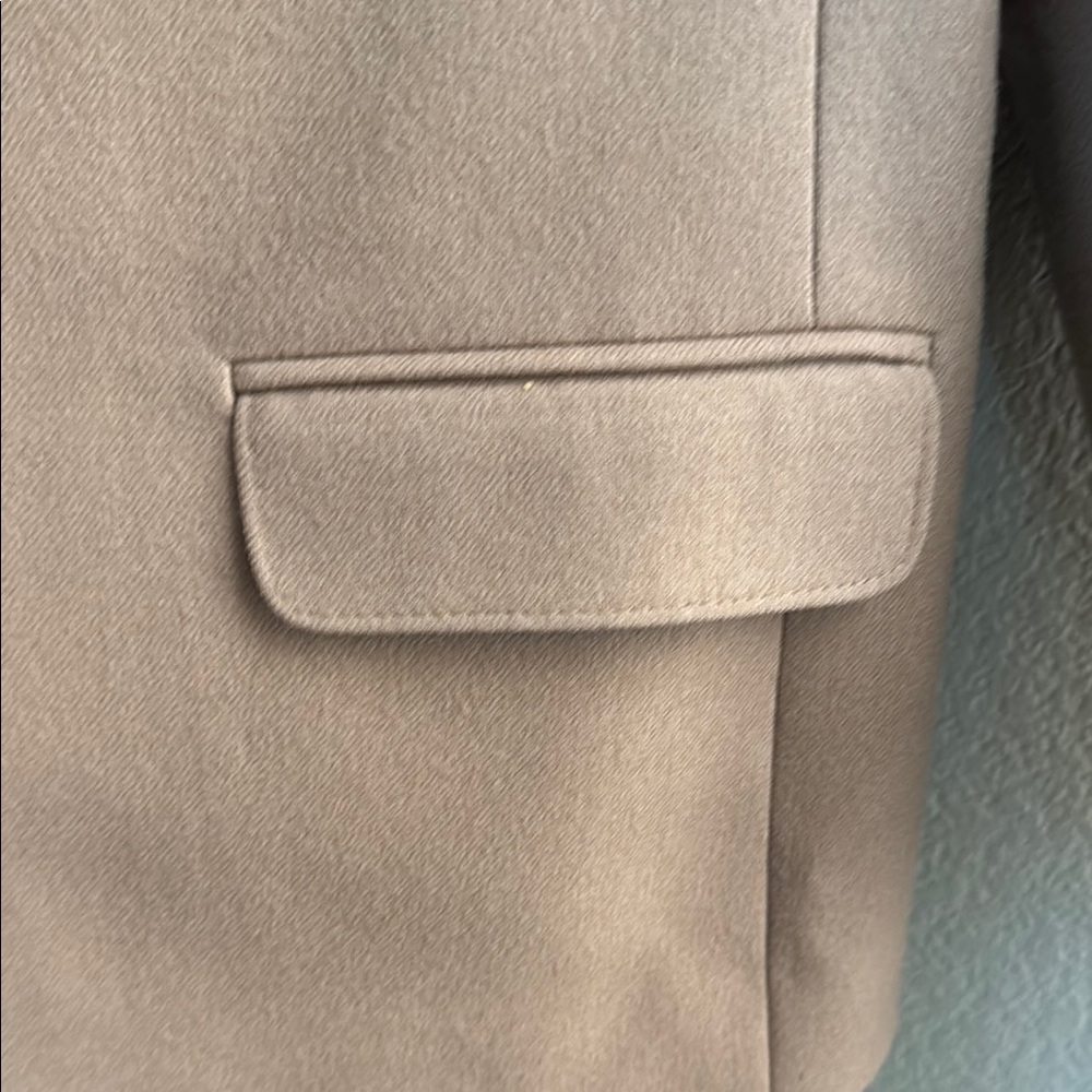 Pendleton Classic Tan Wool Blazer Petite Sz 8 - Picture 8 of 10